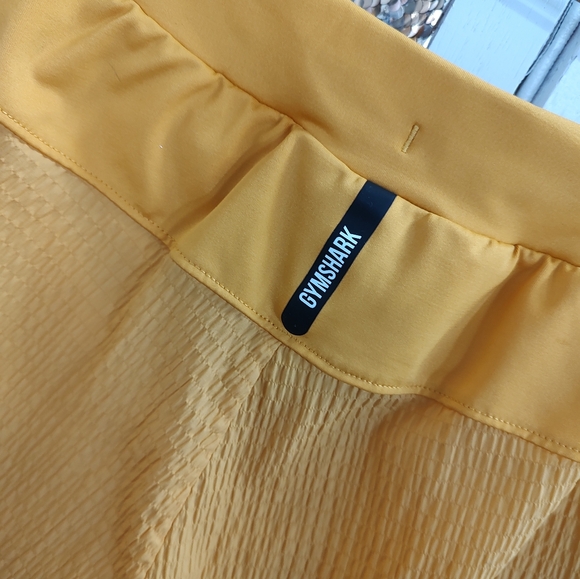 Women's Gymshark Speed Shorts XS yellow - Picture 11 of 11